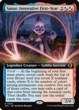 Sanar, Innovative First-Year (Extended Art) (ECL-378) - rare