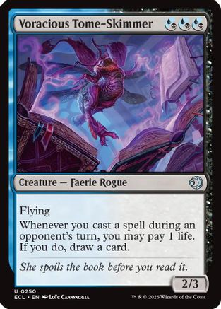 Voracious Tome-Skimmer (ECL-250) - uncommon - Foil