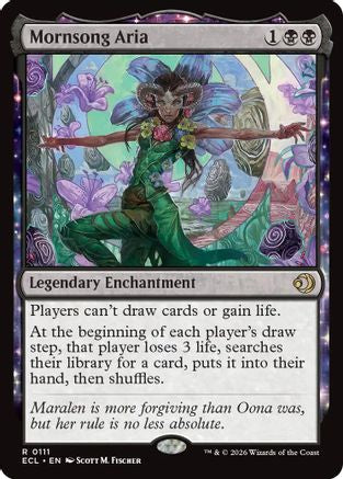 Mornsong Aria (ECL-111) - rare - Foil