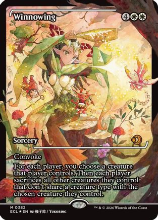 Winnowing (Showcase) (ECL-382) - mythic - Foil