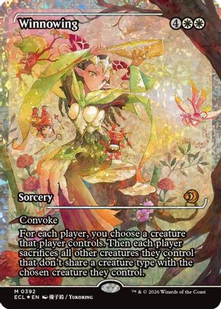 Winnowing (Showcase) (Fracture Foil) (ECL-392) - mythic - Foil