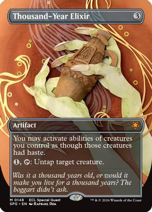 Thousand-Year Elixir (Borderless) (SPG-148) - mythic
