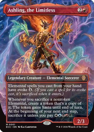 Ashling, the Limitless (Borderless) (ECC-001) - mythic