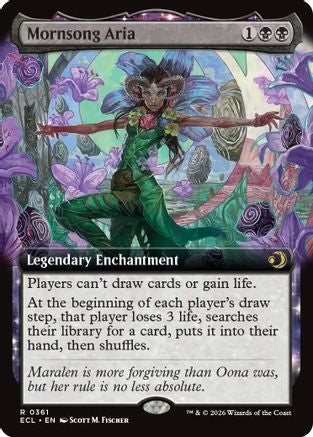 Mornsong Aria (Extended Art) (ECL-361) - rare - Foil