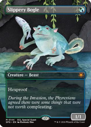 Slippery Bogle (Borderless) (SPG-144) - mythic - Foil