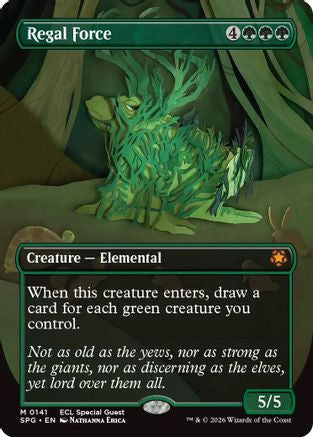Regal Force (Borderless) (SPG-141) - mythic - Foil