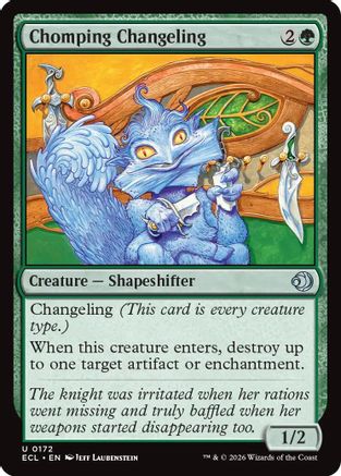 Chomping Changeling (ECL-172) - uncommon