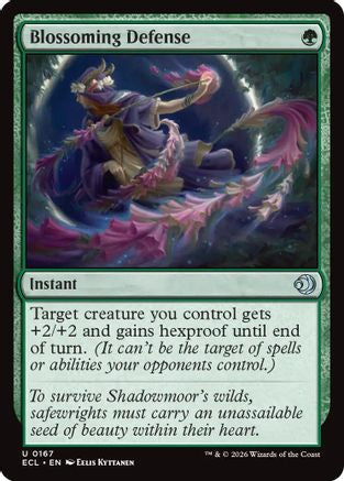 Blossoming Defense (ECL-167) - uncommon - Foil