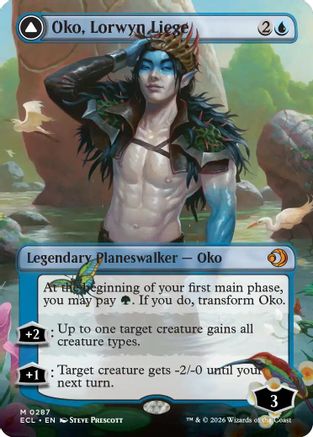 Oko, Lorwyn Liege (Borderless) (ECL-287) - mythic