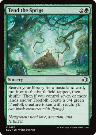 Tend the Sprigs (ECL-197) - common - Foil