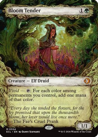 Bloom Tender (0324) (Showcase) (ECL-324) - mythic