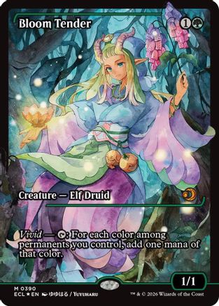 Bloom Tender (0390) (Showcase) (ECL-390) - mythic - Foil