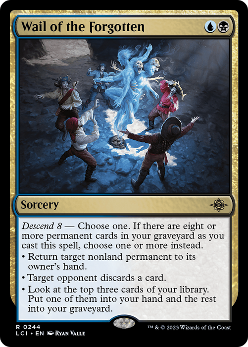 Wail of the Forgotten (LCI-244) - rare - Foil