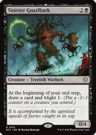 Sinister Gnarlbark (ECC-012) - rare