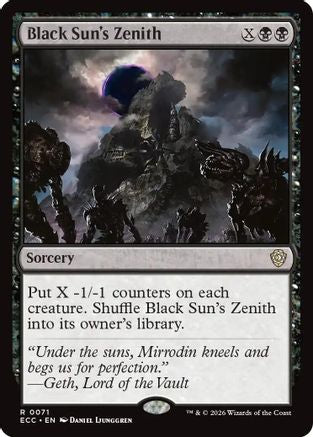 Black Sun's Zenith (ECC-071) - rare