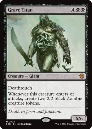 Grave Titan (ECC-074) - mythic
