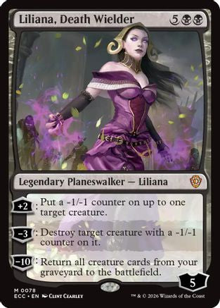 Liliana, Death Wielder (ECC-078) - mythic