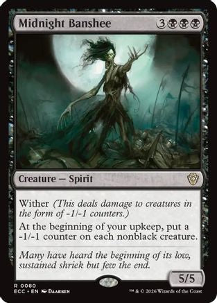 Midnight Banshee (ECC-080) - rare