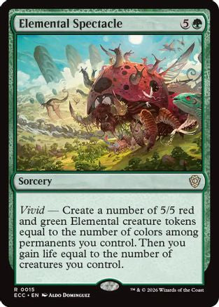 Elemental Spectacle (ECC-015) - rare