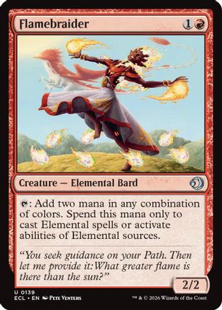 Flamebraider (ECL-139) - uncommon - Foil