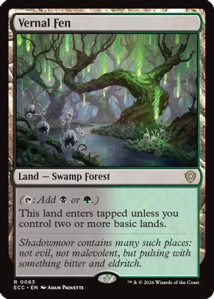 Vernal Fen (ECC-063) - rare