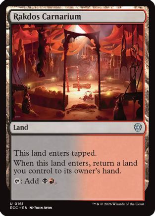 Rakdos Carnarium (ECC-161) - uncommon
