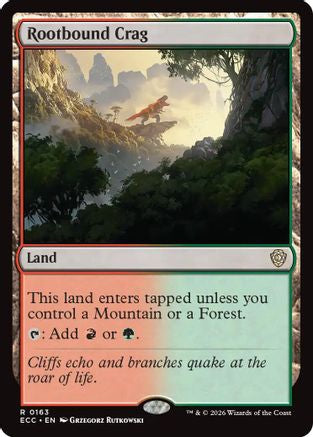 Rootbound Crag (ECC-163) - rare