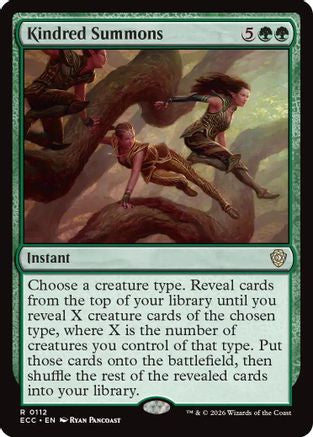Kindred Summons (ECC-112) - rare