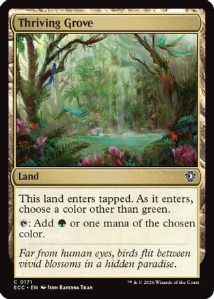 Thriving Grove (ECC-171) - common