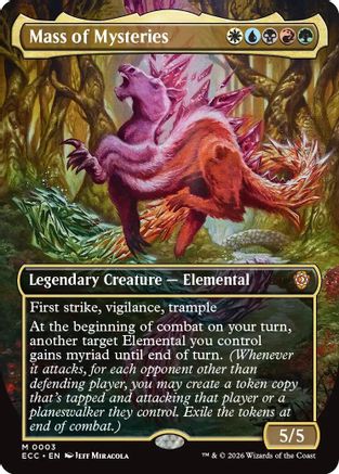 Mass of Mysteries (Borderless) (ECC-003) - mythic