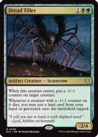 Dread Tiller (ECC-020) - rare