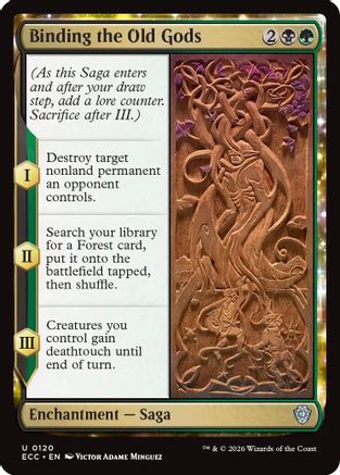 Binding the Old Gods (ECC-128) - uncommon