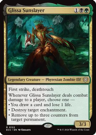 Glissa Sunslayer (ECC-122) - rare