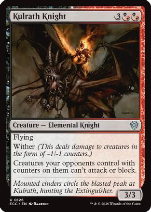 Kulrath Knight (ECC-126) - uncommon