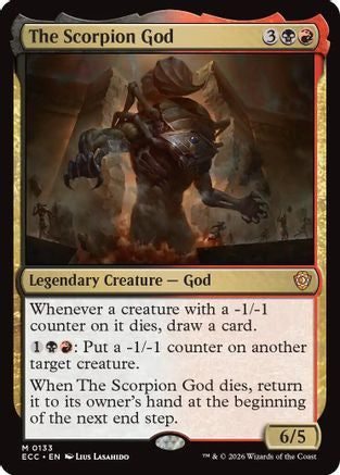The Scorpion God (ECC-133) - mythic