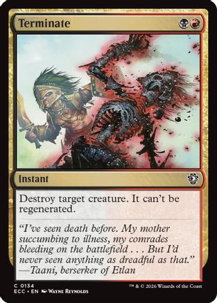 Terminate (ECC-134) - common