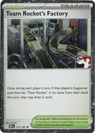 Team Rocket's Factory (173/182) - PPSC  - Uncommon - Holofoil