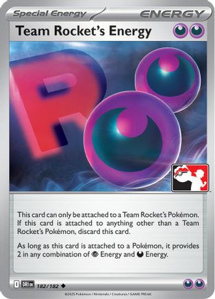 Team Rocket's Energy (182/182) - PPSC  - Uncommon