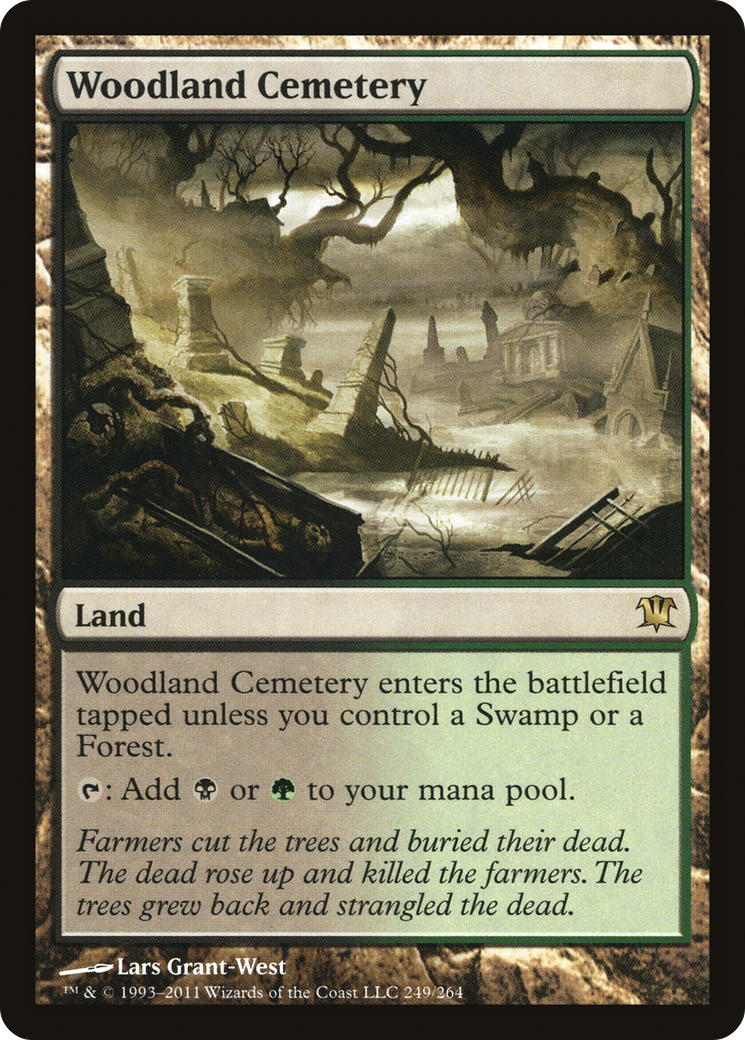 Woodland Cemetery (ISD-249) - rare - Foil
