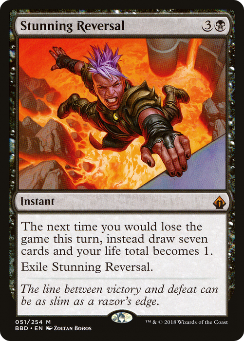 Stunning Reversal (BBD-051) - mythic - Foil