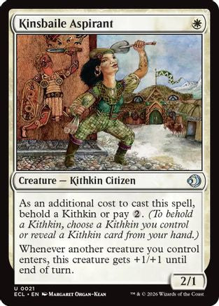 Kinsbaile Aspirant (ECL-021) - uncommon - Foil