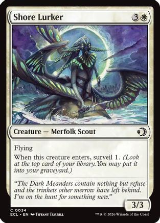 Shore Lurker (ECL-034) - common - Foil