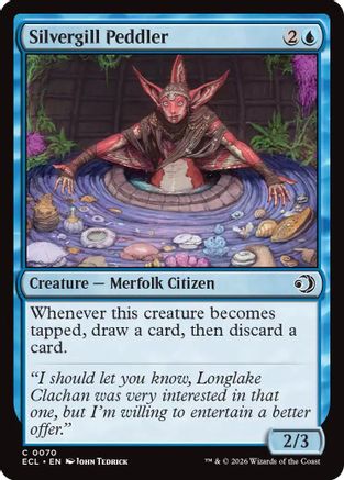 Silvergill Peddler (ECL-070) - common - Foil
