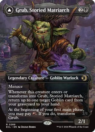 Grub, Storied Matriarch (Borderless) (ECL-289) - rare