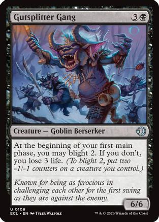 Gutsplitter Gang (ECL-106) - uncommon - Foil