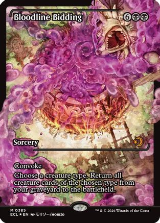 Bloodline Bidding (Showcase) (ECL-385) - mythic - Foil