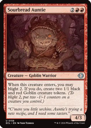 Sourbread Auntie (ECL-158) - uncommon - Foil