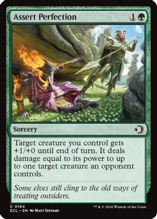 Assert Perfection (ECL-164) - common - Foil