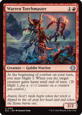 Warren Torchmaster (ECL-163) - uncommon