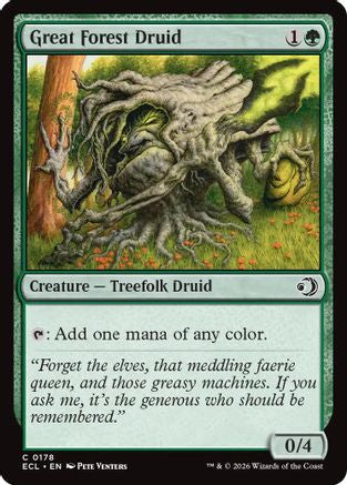 Great Forest Druid (ECL-178) - common - Foil